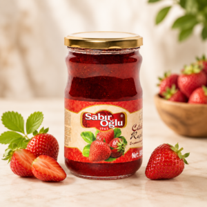 Çilek Reçeli Net 800 gr Kavanoz
