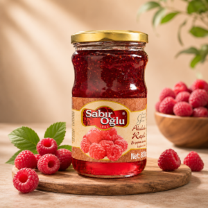 Ahududu Reçeli Net 800 gr Kavanoz